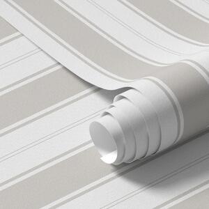 Tapety Klasyczne pionowe paski w jasnoszarych odcieniach, Tapety Geometryczne, Tapety w paski, a00517v1 : Uwalls.pl