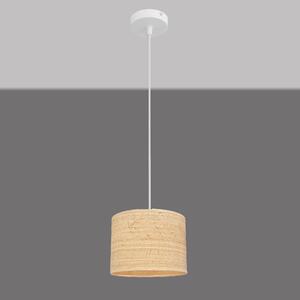 Naturalna lampa ratanowa ABBA W-KM 0401/1 WT+RATAN SMALL