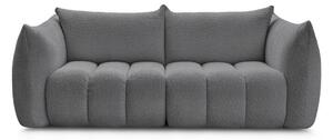Szara sofa z materiału bouclé 234 cm Azra – Bobochic Paris