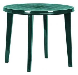 Stół ogrodowy plastikowy LISA 90 cm zielony