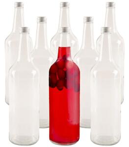 Orion Komplet szklanych butelek z zakrętką Spirit 0,5 l, 8 szt