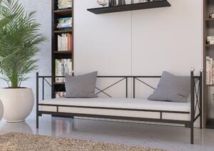 Łóżko metalowe sofa 100x200 wzór 22, polski producent Lak System