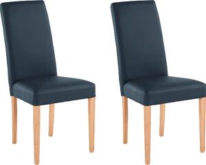 Klasyczne krzesła w zestawie dwóch sztuk