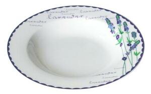 Toro Ceramiczny talerz głęboki Lawenda 21,5 cm