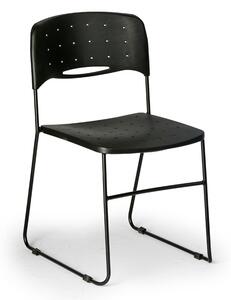 Krzesło plastikowe SQUARE, zielone