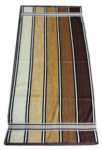 Ręcznik Rainbow - 50x100 brązowy
