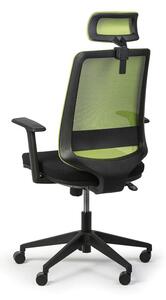 Krzesło biurowe RICH, zielony