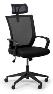 Krzesło biurowe BASIC, czarny