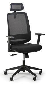 Krzesło biurowe RICH, czarny