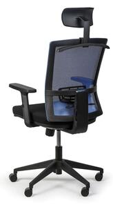 Krzesło biurowe FELIX, niebieski