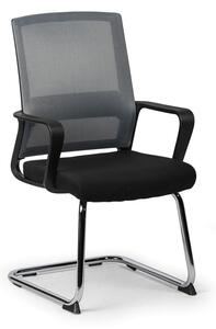 Krzesło konferencyjne LOW 1+1 GRATIS, szary