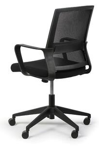 Krzesło biurowe LOW, czarny