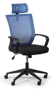Krzesło biurowe BASIC, niebieski