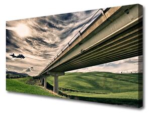 Obraz na Płótnie Autostrada Most Dolina