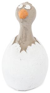 Dekoracja wielkanocna Jajko z ptaszkiem, 16,5 cm