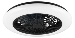 Lampa sufitowa LED w kolorze matowej czerni Stralsund – Reality