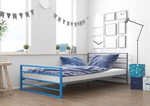 Łóżko młodzieżowe 160x200 wzór 7, polskie łóżka metalowe Lak System