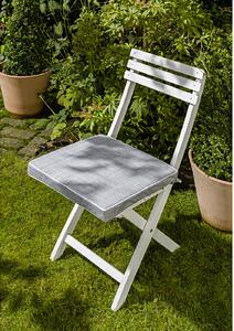 ASTOREO Poduszka na krzesło - szara - Rozmiar 40x40cm