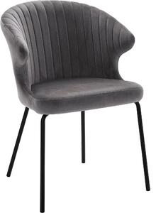 Nowoczesne i stylowe krzesło z siedziskiem w formie fotela