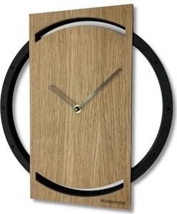 Drewniany zegar ścienny Wood Oak 2