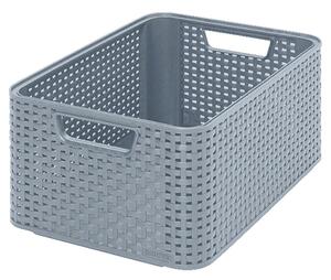 Szary koszyk Curver Style, 18 l