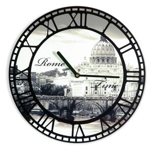 Zegar ścienny city Rzym