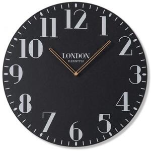 Duży zegar ścienny Londyn Retro 50cm