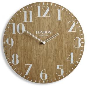 Zegar ścienny Londyn Retro Wood 30cm