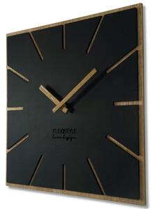 Drewniany zegar ścienny EKO EXACT 40cm
