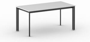 Stół konferencyjny PRIMO INVITATION 1600 x 800 x 740 mm, biały