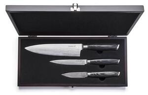 Zestaw noży w pudełku G21 Gourmet Damascus - 3 szt