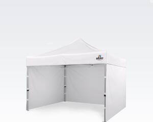 Namiot ogrodowy 3x3m - plus 3 ściany - Biały