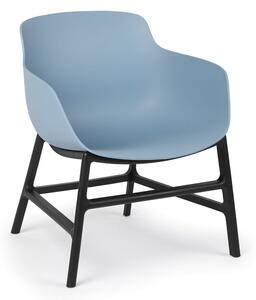 Krzesło konferencyjne BARI, niebieskie