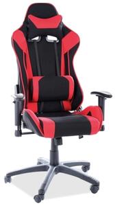 Fotel gamingowy VIPER czarny/czerwony SIGNAL
