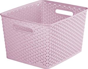 Kosz PLASTIC box - L - pink CURVER