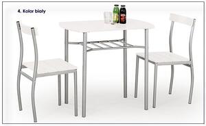 Stół z krzesłami Twiner - dąb sonoma