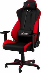 Fotel gracza Nitro Concepts, czarno-czerwony