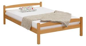 Sosnowa rama łóżka 90x200 cm, naturalna, olejowana