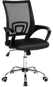 Tectake 401789 krzesło biurowe marius - czarny