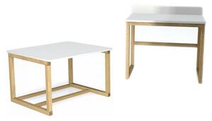 2 w 1 skandynawskie biurko i stolik Inelo X10