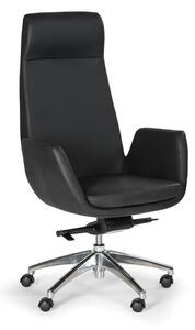Krzesło biurowe STANLEY, czarne