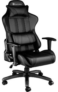 Tectake 402229 fotel biurowy premium racing - czarny