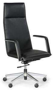Krzesło biurowe LITE, czarne