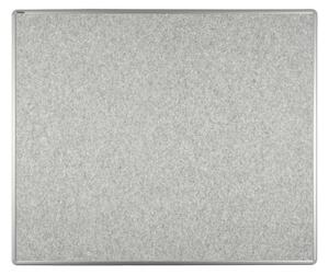 Tablica tekstylna ekoTAB w aluminiowej ramie 1200 x 900 mm, szara