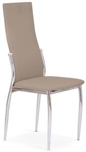 Tapicerowane krzesło Galder - cappuccino