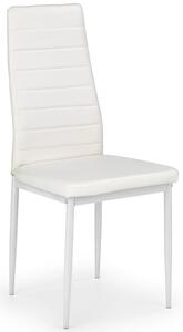 Tapicerowane krzesło Dikon - białe