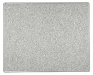 Tablica tekstylna ekoTAB w aluminiowej ramie, 1500 x 1200 mm, szara