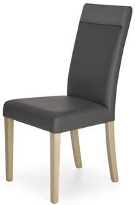 Krzesło tapicerowane Devon - popielate
