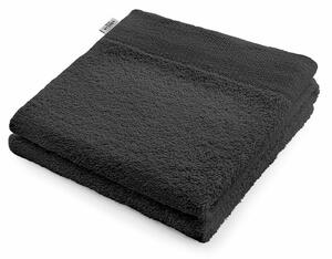 AmeliaHome Ręcznik Amari ciemnoszary, 50 x 100 cm, 50 x 100 cm