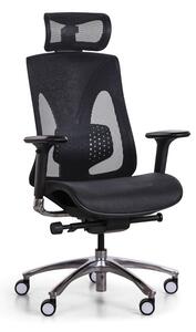 Krzesło biurowe COMFORTE II, czarne